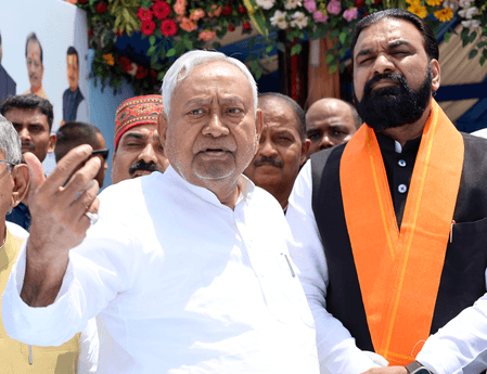 दरभंगा में प्रधानमंत्री मोदी के खिलाफ अभद्र टिप्पणी पर सीएम नीतीश कुमार बोले- ये निंदनीय