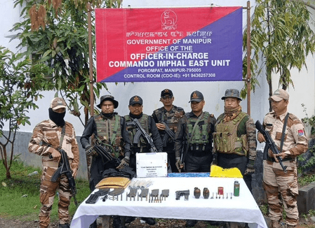 मणिपुर: बम विस्फोट में दो बच्चों की मौत के बाद तीन कुकी उग्रवादी गिरफ्तार
