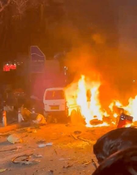 मध्य प्रदेश: सागर में चलती कार में आग लगी, चिकित्सक की पत्नी जिंदा जली