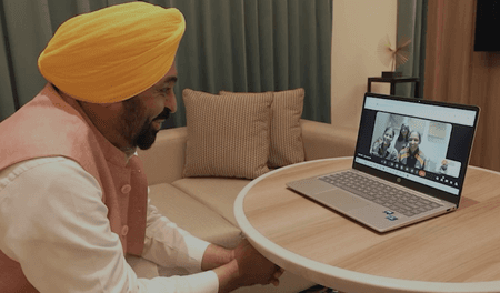 'आप सभी ने देश का मान बढ़ाया,' मुख्यमंत्री भगवंत मान ने हरमनप्रीत, अमनजोत और हरलीन से वीडियो कॉल पर की बात