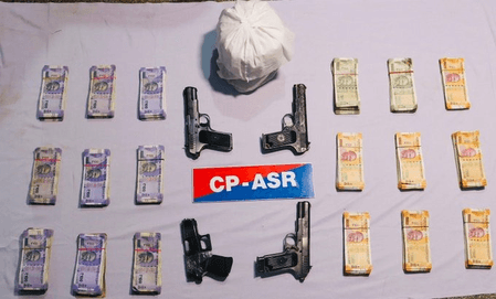 पंजाब: हथियार-ड्रग्स तस्करी गिरोह के 3 सदस्य गिरफ्तार, हेरोइन और पिस्टल बरामद