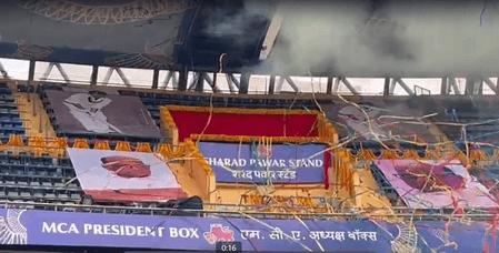 रोहित शर्मा स्टैंड का वानखेड़े स्टेडियम में अनावरण, बल्लेबाज ने कहा, 'मैंने कभी सपने में भी नहीं सोचा था'