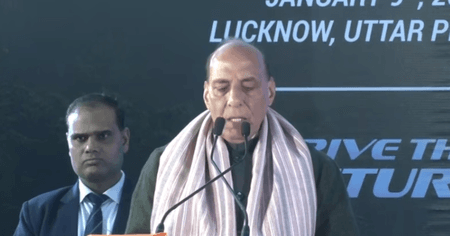 राजनाथ सिंह ने किया अशोक लेलैंड इलेक्ट्रिक व्हीकल प्लांट का उद्घाटन, बोले ईवी वाहनों का है भविष्य