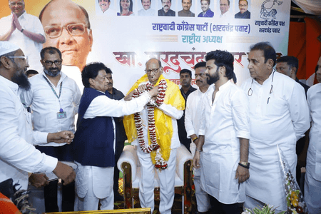 महाराष्ट्र: एनसीपी (एसपी) की ओबीसी मंडल यात्रा शुरू, शरद पवार ने दिखाई हरी झंडी