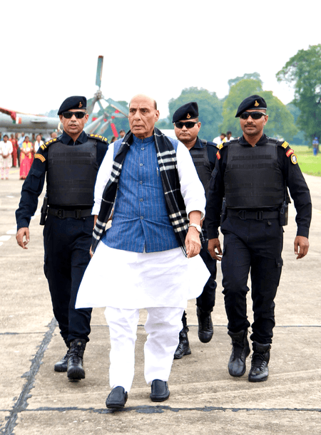 रक्षा मंत्री राजनाथ सिंह मलेशिया के लिए होंगे रवाना, एक नवंबर को 12वीं आसियान रक्षा मंत्री बैठक में लेंगे हिस्सा