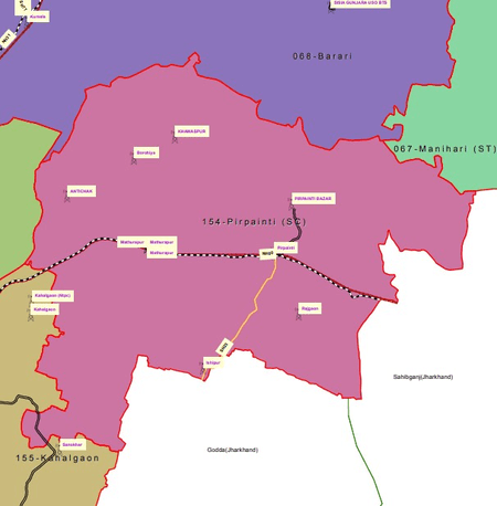 बिहार चुनाव : पीरपैंती पर कभी रही कांग्रेस और लेफ्ट के बीच लड़ाई, अब राजद और भाजपा में मुकाबला