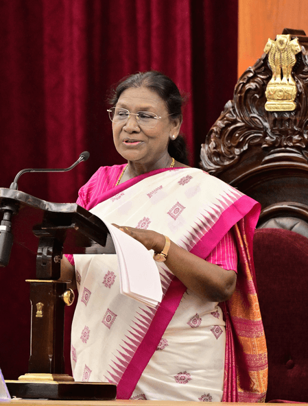 ओडिशा विधानसभा में राष्ट्रपति मुर्मू का संबोधन, नवीन पटनायक ने सराहा