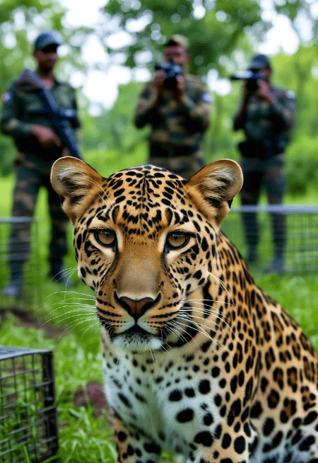 जुन्नर में तेंदुए की तलाश तेज, गोली मारने की मिली अनुमति