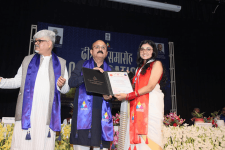 दिल्ली: दीक्षांत समारोह में बोले आशीष सूद, क्रिएटिविटी भारत की विकास यात्रा का प्रमुख स्तंभ