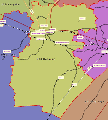 बिहार चुनाव : सासाराम में बदलते समीकरणों की कहानी, दिलचस्प है इतिहास