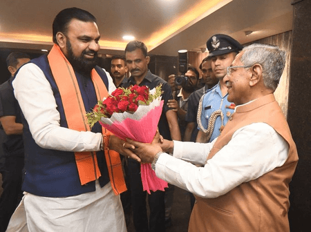 बिहार के मुख्यमंत्री सम्राट चौधरी ने नागालैंड के राज्यपाल नंदकिशोर यादव से की मुलाकात