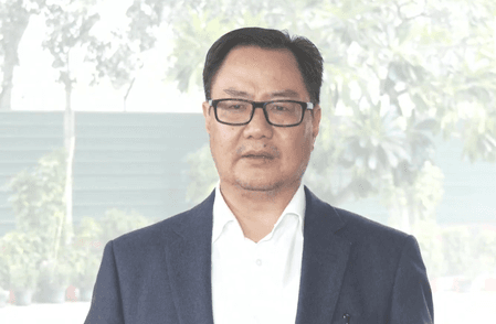 केंद्रीय मंत्री किरेन रिजिजू बोले- पीएम मोदी के खिलाफ आपत्तिजनक नारों के लिए माफी मांगे कांग्रेस