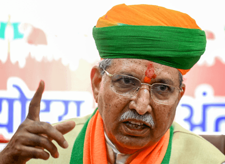 विकृत मानसिकता के कारण राहुल गांधी देश में भ्रम और झूठ फैला रहे हैं : केंद्रीय मंत्री अर्जुन राम मेघवाल