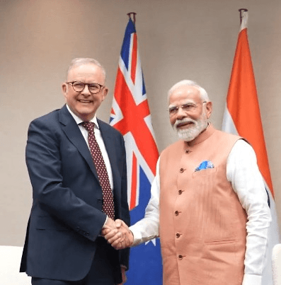 दक्षिण अफ्रीका: पीएम मोदी ने ऑस्ट्रेलिया के प्रधानमंत्री से की मुलाकात, अहम मुद्दों पर चर्चा