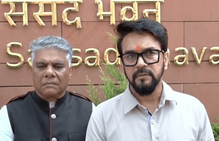 कांग्रेस के 'खटाखट मॉडल' से हिमाचल प्रदेश की आर्थिक स्थिति बिगड़ी: अनुराग ठाकुर