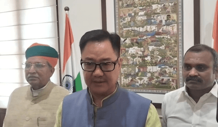 ऑपरेशन सिंदूर पर चर्चा से 10 मिनट पहले शर्तें लाना ठीक नहीं : किरेन रिजिजू