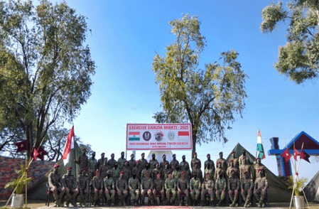 हिमाचल प्रदेश में भारत-इंडोनेशिया संयुक्त विशेष बल अभ्यास 'गरुड़ शक्ति' जारी