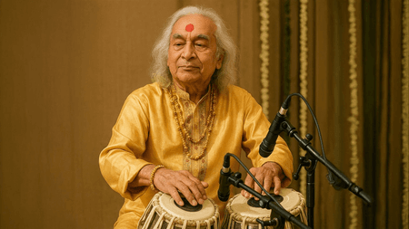 पंडित किशन महाराज : जब तबले के जुनून में छोड़ दी थी परिवार की शादी की दावत