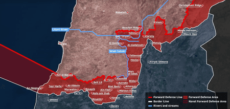 इजरायल ने दक्षिणी लेबनान में बफर जोन का नक्शा किया जारी, सीजफायर के बावजूद ऑपरेशन किए तेज