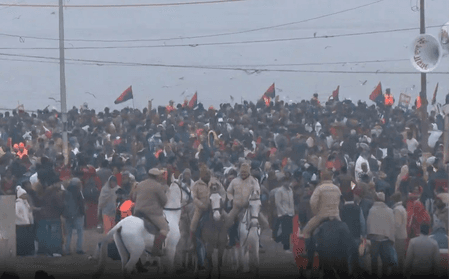 प्रयागराज में माघ मेला-2026 का शुभारंभ, स्नान पर्व में उमड़ा श्रद्धालुओं का सैलाब