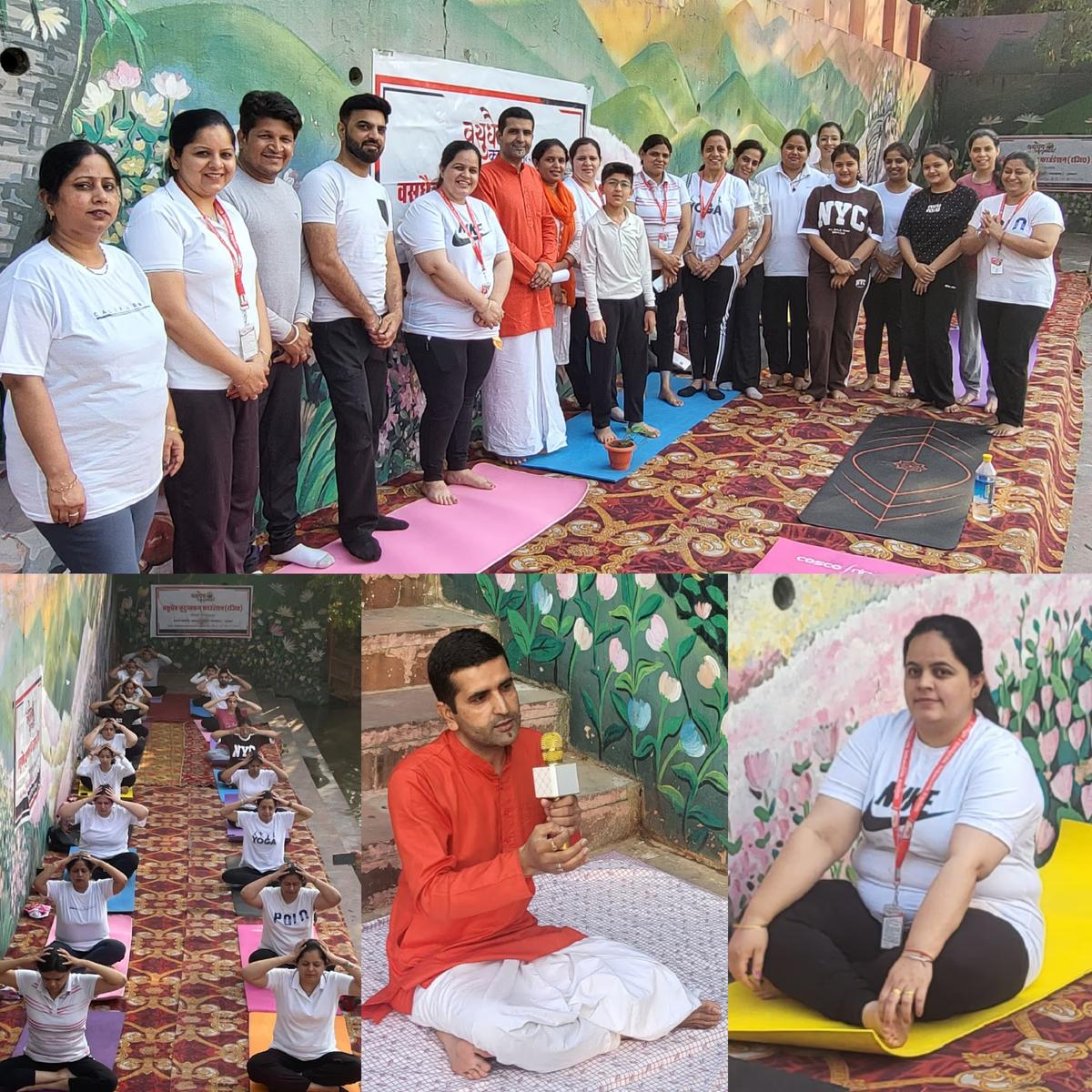 stress relief through yoga