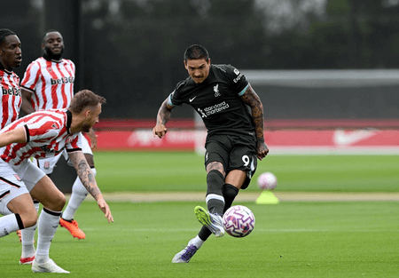 नुनेज ने हैट्रिक लगाकर लिवरपूल को स्टोक सिटी पर 5-0 से जीत दिलाई