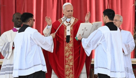 पाम संडे पर पोप लियो बोले,' ईश्वर ऐसे नेताओं की प्रार्थनाएं अस्वीकार करते हैं जिनके हाथ खून से सने'