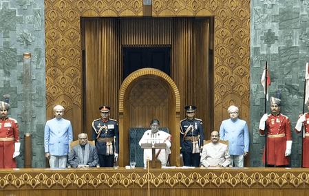 महिला-नेतृत्व वाले विकास पर सरकार का फोकस, ब्लू इकोनॉमी में भारत की बड़ी छलांग : राष्ट्रपति द्रौपदी मुर्मु