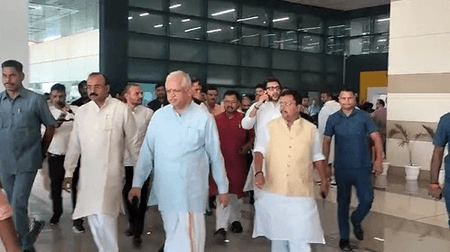 बिहार: भाजपा की राजगीर में संगठनात्मक बैठक, बीएल संतोष पहुंचे पटना