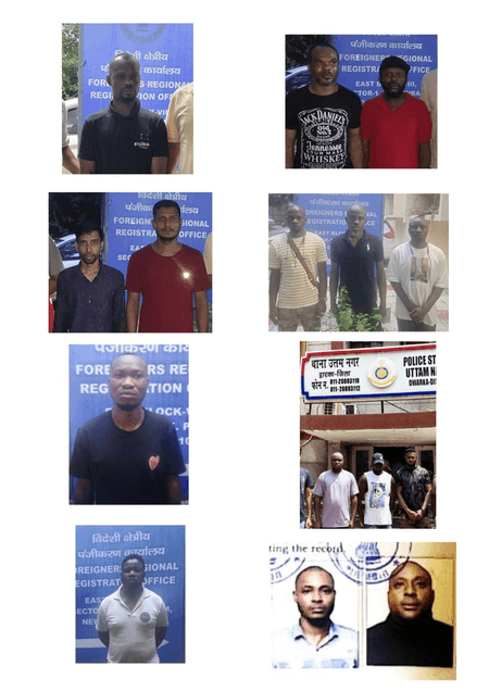 दिल्ली पुलिस की घुसपैठियों पर बड़ी कार्रवाई, 13 नाइजीरियाई और 2 बांग्लादेशियों को डिटेंशन सेंटर भेजा