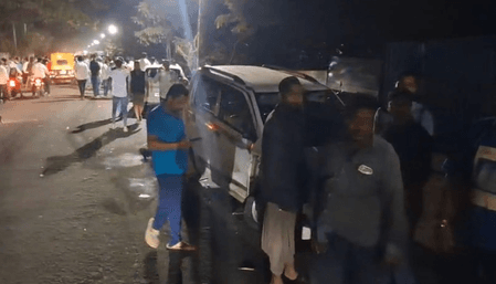 महाराष्ट्र: नशे में धुत कार चालक ने 6 गाड़ियों को मारी टक्कर, कई लोग घायल