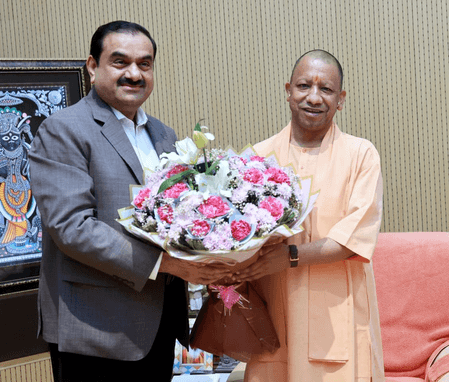 गौतम अदाणी ने सराहा सीएम योगी का ‘विकसित यूपी’ रोडमैप, बोले- हमें तरक्की में योगदान देने पर गर्व