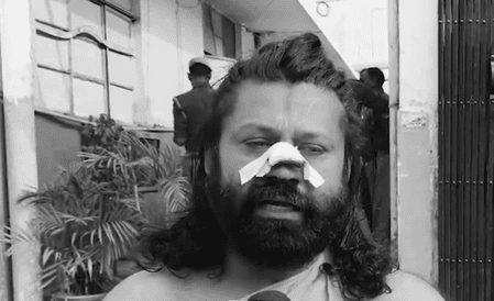 आशुतोष ब्रह्मचारी पर ट्रेन में जानलेवा हमला, नाक काटने की कोशिश