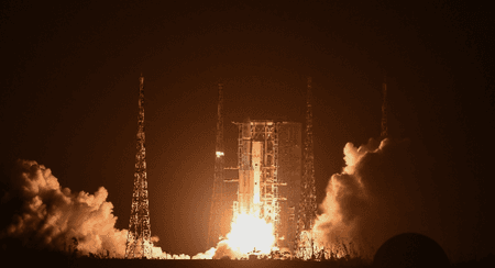 पूरी तरह सफल रहा थ्येनचो-9 कार्गो अंतरिक्ष यान का प्रक्षेपण अभियान