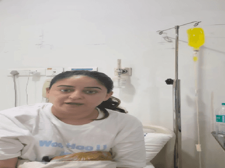 तलाक की खबरों के बीच अस्पताल में भर्ती हुई माही विज, वीडियो शेयर कर दी जानकारी