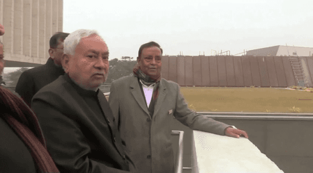 सीएम नीतीश ने बिहार और पटना संग्रहालय को जोड़ने वाली टनल का किया निरीक्षण, जल्द पूरा करने के निर्देश