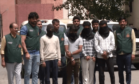 दिल्ली : पाकिस्तान समर्थित आतंकी मॉड्यूल का भंडाफोड़, पांच गिरफ्तार