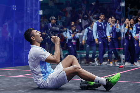 नेशनल डबल्स स्क्वैश चैंपियनशिप: अभय-वेलवन, राहुल-सूरज सेमीफाइनल में पहुंचे
