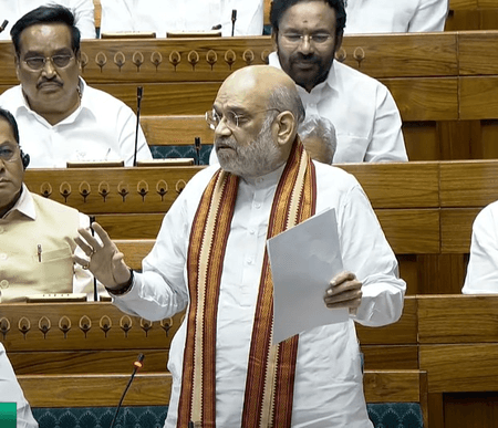 संसद में अमित शाह का ऐलान,'ऑपरेशन महादेव में पहलगाम हमले के 3 आतंकी किए ढेर'