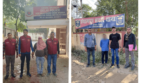 दिल्ली पुलिस ने साल 2002 के सरिता विहार डबल मर्डर केस को सुलझाया, दो भगोड़े गिरफ्तार