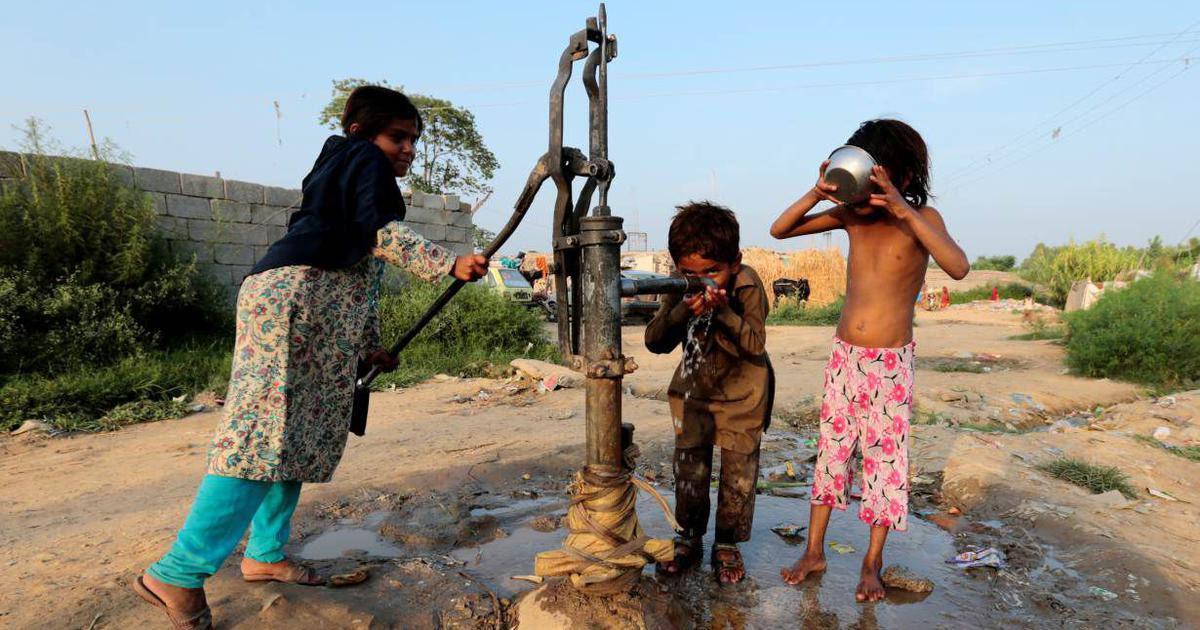 outcry for water in Pakistan
