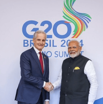 एस जयशंकर ने नॉर्वे के विदेश मंत्री एस्पेन को दी संविधान दिवस की शुभकामनाएं