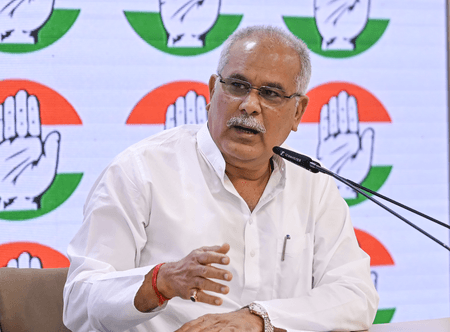 छत्तीसगढ़ में कानून-व्यवस्था चरमराई : भूपेश बघेल