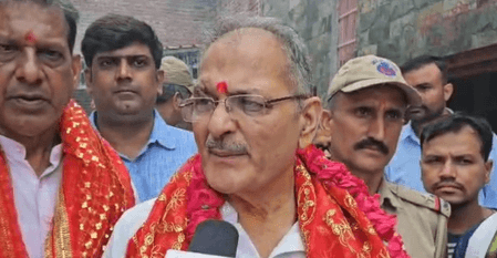 लद्दाख के नए उपराज्यपाल कविंदर गुप्ता ने बावे वाली माता मंदिर में लिया आशीर्वाद, सुख-शांति की कामना की