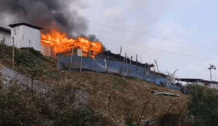 मणिपुर: एनएससीएन-आईएम ऑफिस में भीड़ ने लगाई आग, इलाके में बढ़ा तनाव