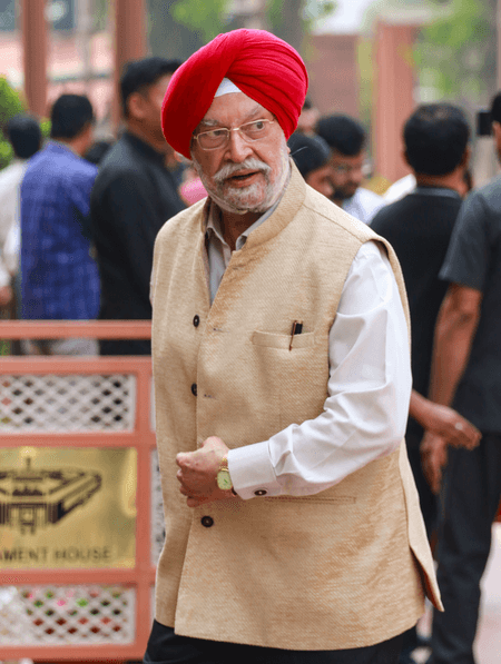 नारी शक्ति का अपमान, विपक्ष ने जश्न मनाया : हरदीप सिंह पुरी