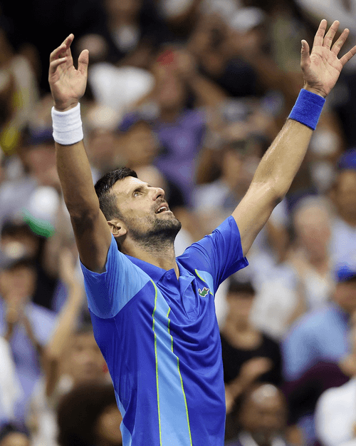 यूएस ओपन : नोवाक जोकोविच ने चौथे दौर में जगह बनाई