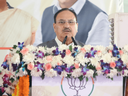 बिहार चुनाव: जहां-जहां एनडीए सरकार है, वहां विकास है: जेपी नड्डा