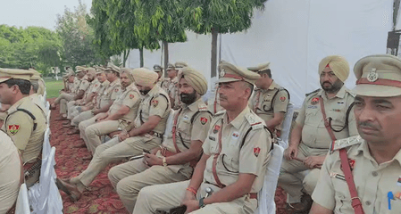 हरियाणा के डीजीपी ओपी सिंह ने पुलिस शहीदी दिवस पर शहीदों को दी श्रद्धांजलि
