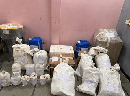 मध्य प्रदेश में सिंथेटिक ड्रग फैक्ट्री का भंडाफोड़, मालिक समेत तीन आरोपी गिरफ्त में